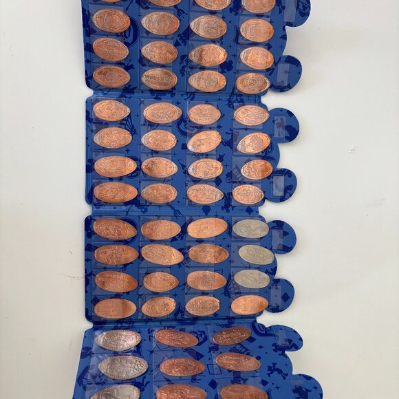 Disneyland60 Collectible Pressed Penny Album – Disneyland & California Adventure - Picture 1 of 7
